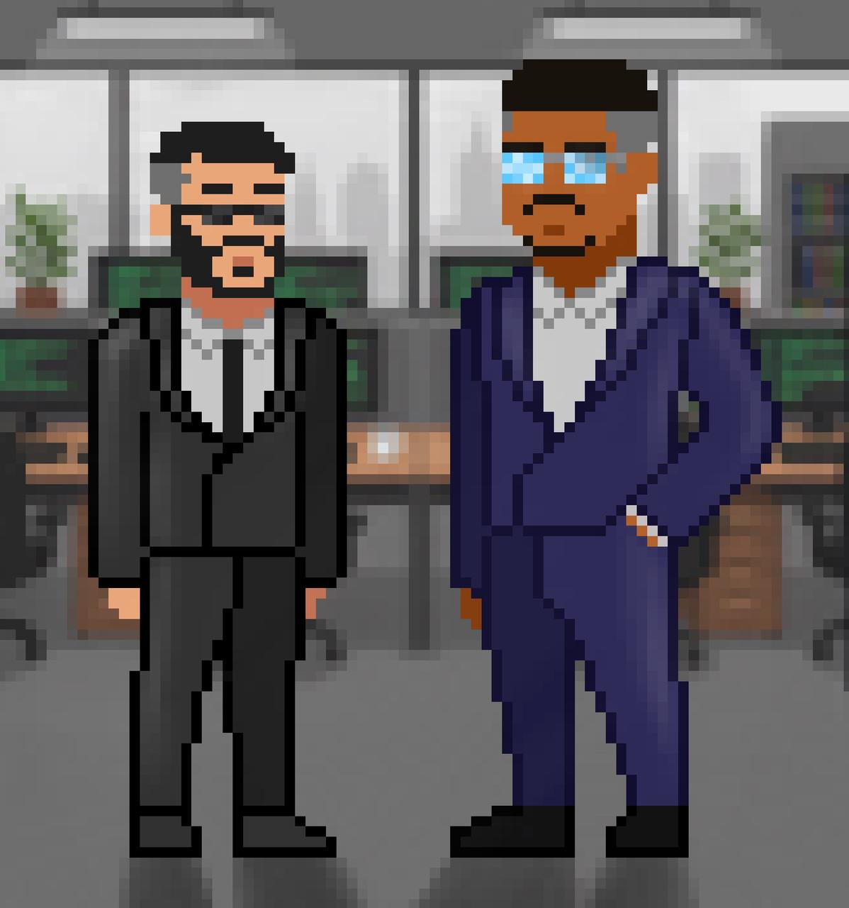 Pixel Art Tomato Logo